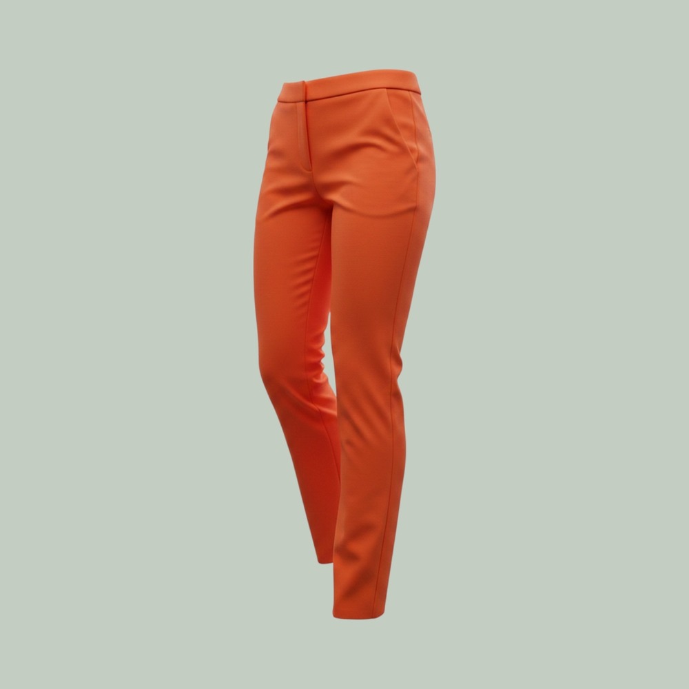 Jules & Leopold Straight Leg Pants M Bold Red Business Casual Stretch Capsule